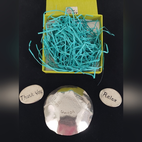 Pewter Dish and Charms - Picture 4 of 5